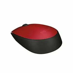 LOGITECH M171 belaidė pelė RED