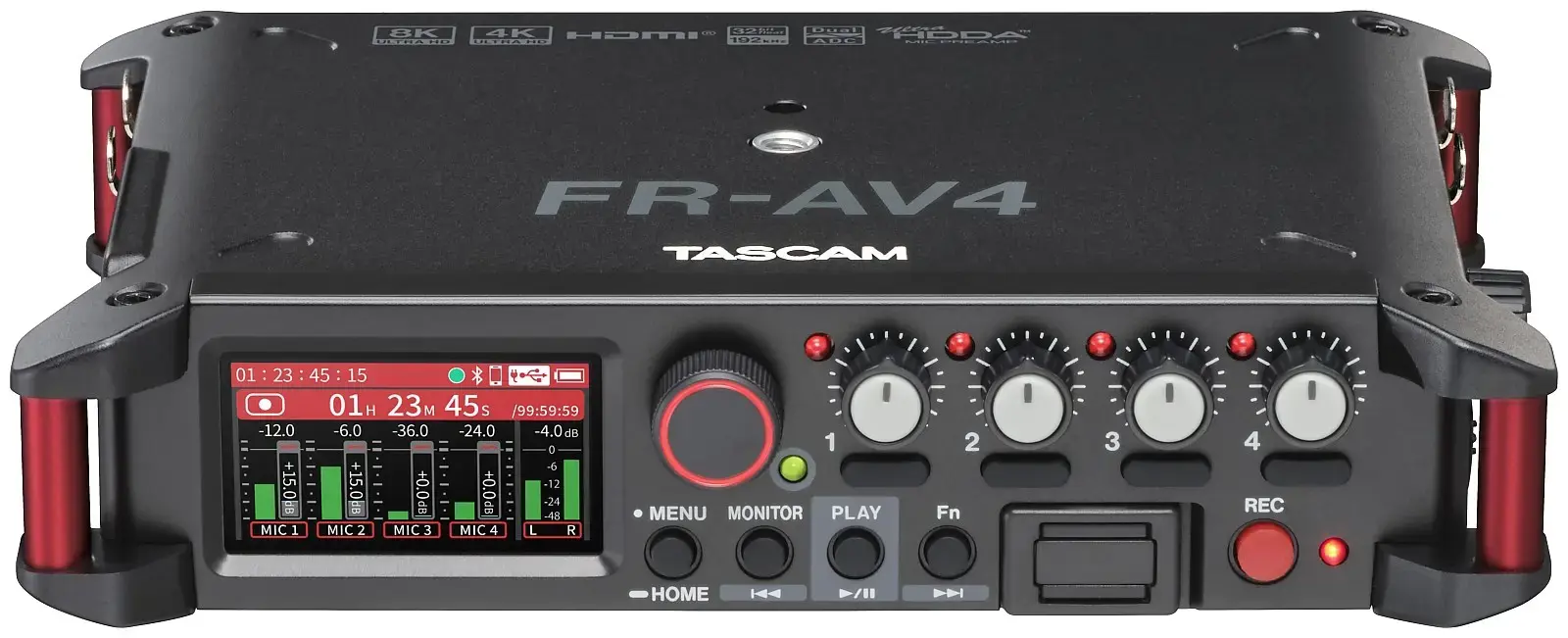Tascam FR-AV4 - portable audio recorder