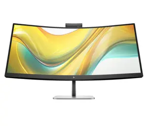 HP 534pm Series 5 Pro WQHD USB-C Curved Conferencing Monitor - 34" 3440x1440 WQHD 400-nit AG, VA, U…