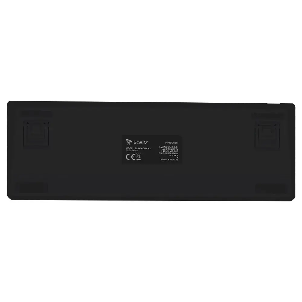 SAVIO BLACKOUT X2 Mechanical Keyboard OUTEMU Blue, Hot Swap