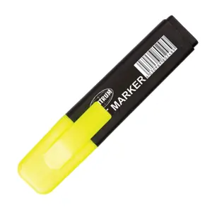 Teksto žymeklis CENTRUM, 1-5mm, geltona sp.