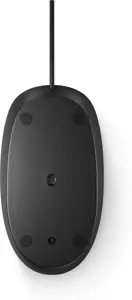 HP 128 lazerinė laidinė pelė, dvipusė, lazerinė, A tipo USB, 1200 DPI, juoda