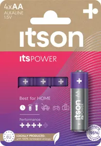 itson itsPOWER baterija šarminė LR6IPO/4CP
