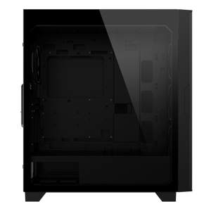 GIGABYTE GB-AC500G ST, Midi Tower, PC, Black, ATX, EATX, micro ATX, Mini-ITX, Glass, Plastic, Steel, Gaming