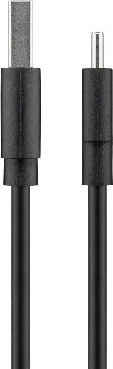 "Goobay" 59122 USB 2.0 kabelis (USB-C™ į USB A), juodas "Goobay
