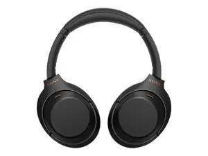 "Sony" WH-1000XM4, belaidės, 4 - 40000 Hz, skambučiai / muzika, 254 g, ausinės, juodos spalvos
