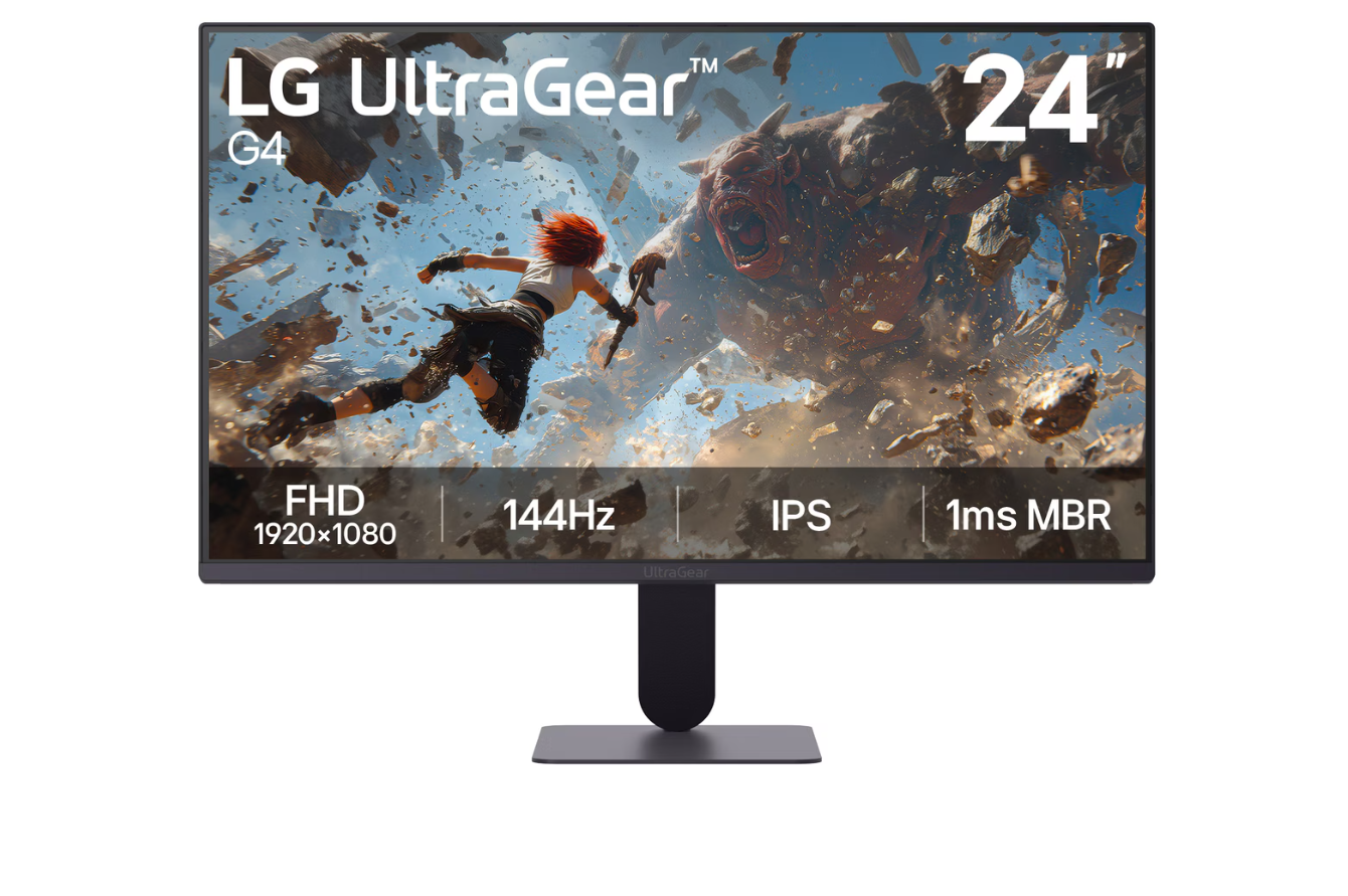 LCD Monitor LG 23.8 " 1920 x 1080 pixels Full HD Native aspect ratio 16:9 LED Flat 24G411B-B