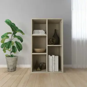 Knygų/šoninė spintelė, ąžuolo, 50x25x80cm, apdirbta mediena