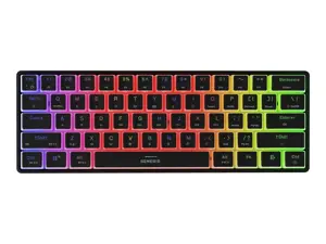 Genesis | THOR 660 G2 | Gaming keyboard | Wireless/Wired | US | Tactile | Black