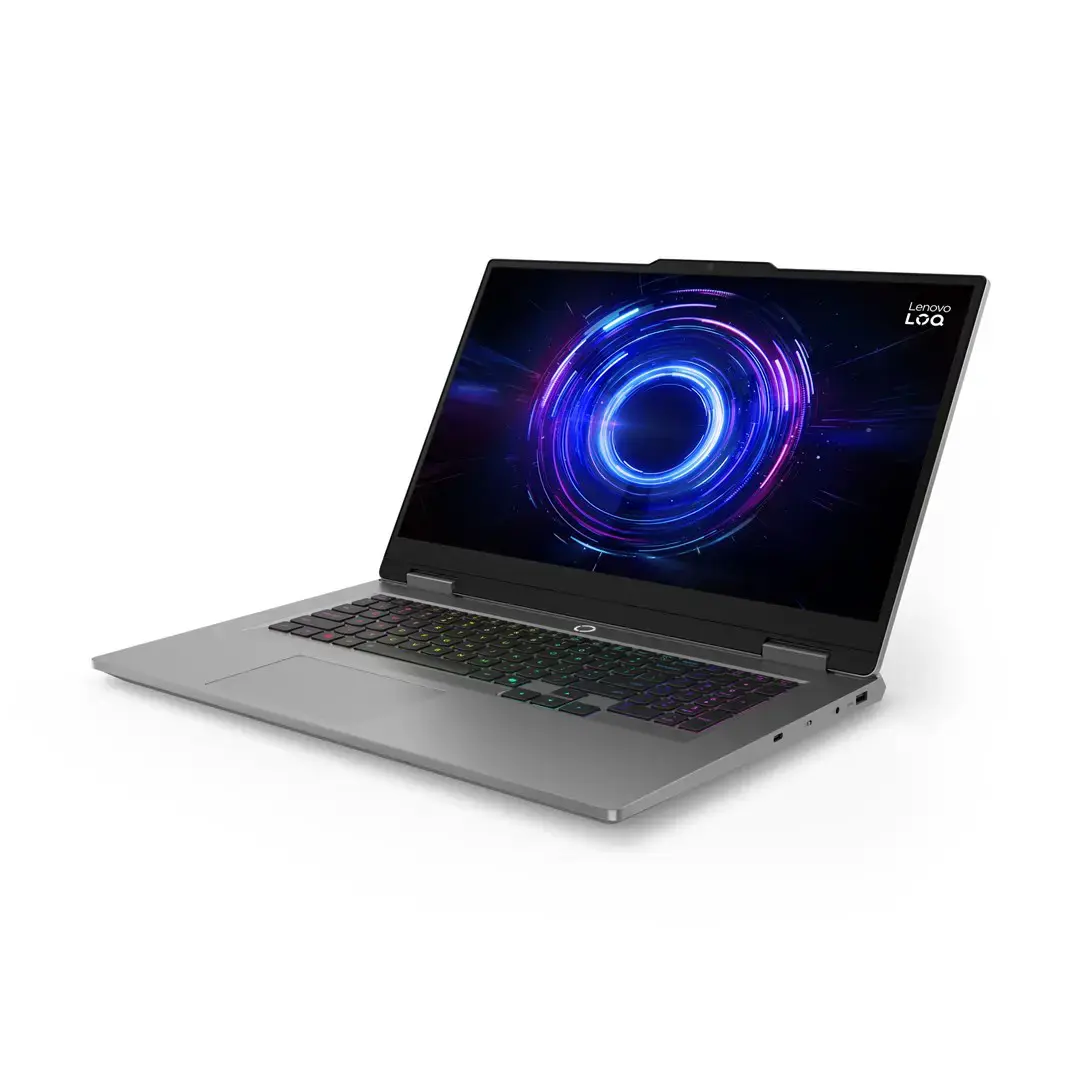 Lenovo LOQ 17IRX10 Intel® Core™ i5 i5-13450HX Laptop 43.9 cm (17.3") Full HD 16 GB DDR5-SDRAM 512 GB SSD NVIDIA GeForce RTX 5050 Wi-Fi 6 (802.11ax) NoOS Grey