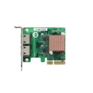 QNAP Dual port 2.5GbE 4-speed Network card for PC/Server or NAS with a PCIe slot