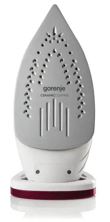 "Gorenje" garinis lygintuvas SIH3000RBC, 3000 W, vandens bakelio talpa 350 ml, nepertraukiamas garų srautas 40 g/min, raudonos/baltos spalvos