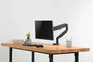 DIGITUS DA-90394 Viengubos dujinės spyruoklės monitoriaus laikiklis 17-32 colių 9 kg maks. juoda