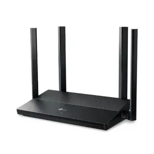 TP-Link EX141, Wi-Fi 6 (802.11ax), Dual-band (2.4 GHz / 5 GHz), Ethernet LAN, Black, Tabletop router