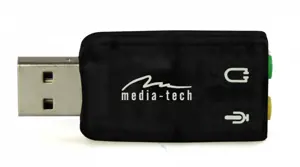 MEDIATECH MT5101 VIRTU 5.1 USB yra puiki 3D erdvinio garso plokštė, skirta asmeniniams ir nešiojami…