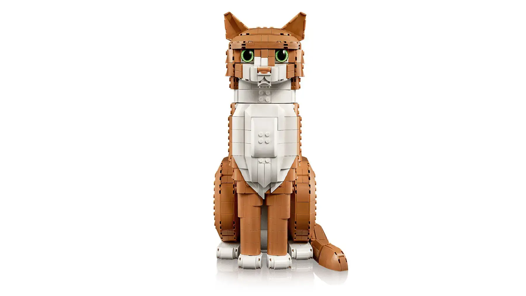 LEGO IDEAS 21376 Orange Cat