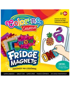 Šaldytuvo magnetukų rinkinys Colorino Creative Mix Nr.1