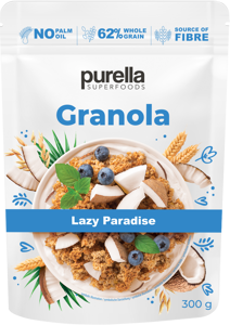 Granola PURELLA, su kokosu, 300 g
