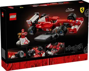 LEGO ICONS 11375 Ferrari F2004 & Michael Schumacher