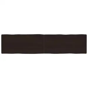 Stalviršis, tamsiai ruda, 220x50x(2-4) cm, medienos masyvas