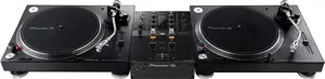 Record Player Pioneer Black