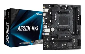 ASROCK A520M-HVS AM4 2xDDR4 mATX MB