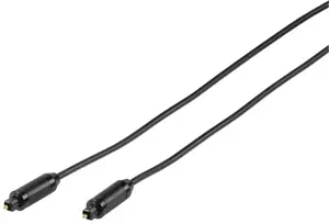 Vivanco optical cable 2m, black