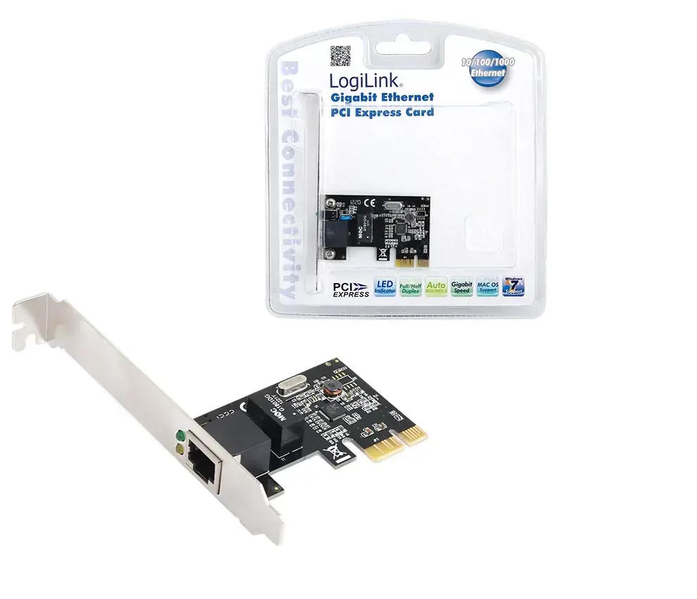 "Logilink Gigabit PCI Express" tinklo kortelė PCI-E