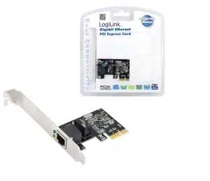 "Logilink Gigabit PCI Express" tinklo kortelė PCI-E