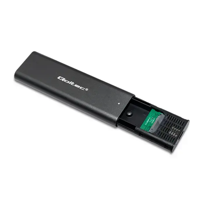 QOLTEC 50311 M.2 SATA SSD / NGFF / C tipo USB korpusas