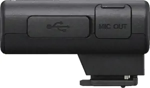 "Sony ECM-S1", Skaitmeninio fotoaparato mikrofonas, 24 bitų, 48 kHz, laidinis ir belaidis, "Bluetooth/3,5 mm", 150 m