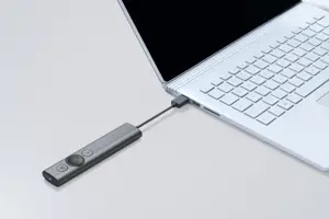 "Logitech Spotlight", "Bluetooth/RF", USB, 30 m, pilka