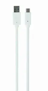 KABELIS USB-C Į USB3 0,5 M BALTAS/CCP-USB3-AMCM-W-0,5 M GEMBIRD