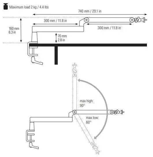 ELGATO Wave Mic Arm LP