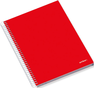 A5 PP Cover 80F 70G Ambar School Sq