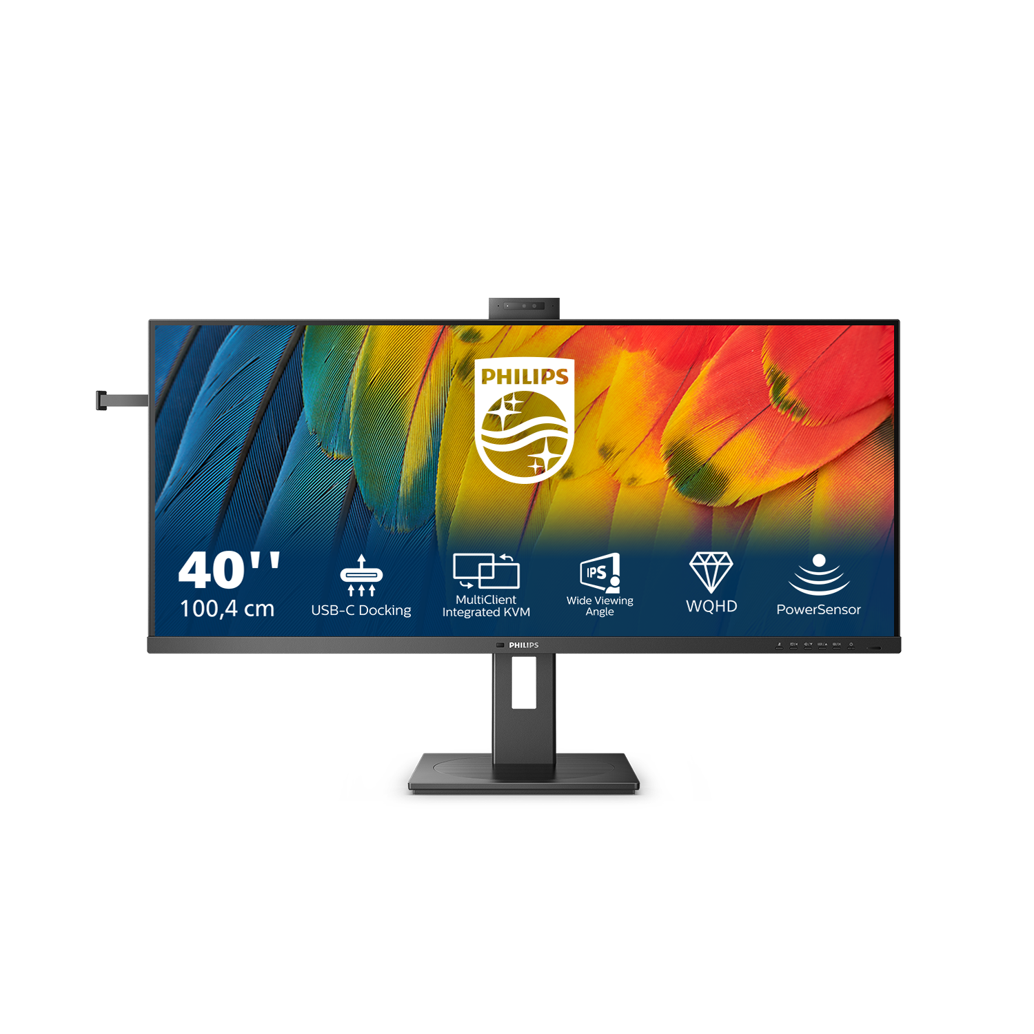 Monitorius PHILIPS 40inch 3440x1440 IPS Flat Monitor