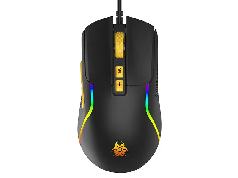 Tracer HORNET 87 keyboard Mouse included Gaming USB QWERTY English Black, Yellow