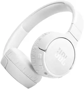 JBL belaidės ausinės Tune 670NC, baltos spalvos