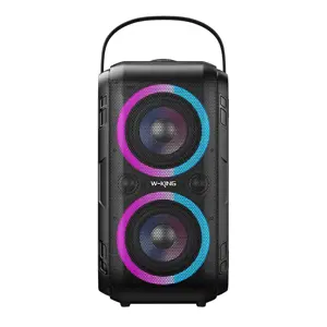 "Bluetooth" belaidis garsiakalbis W-KING T9-2 80W (juodas)