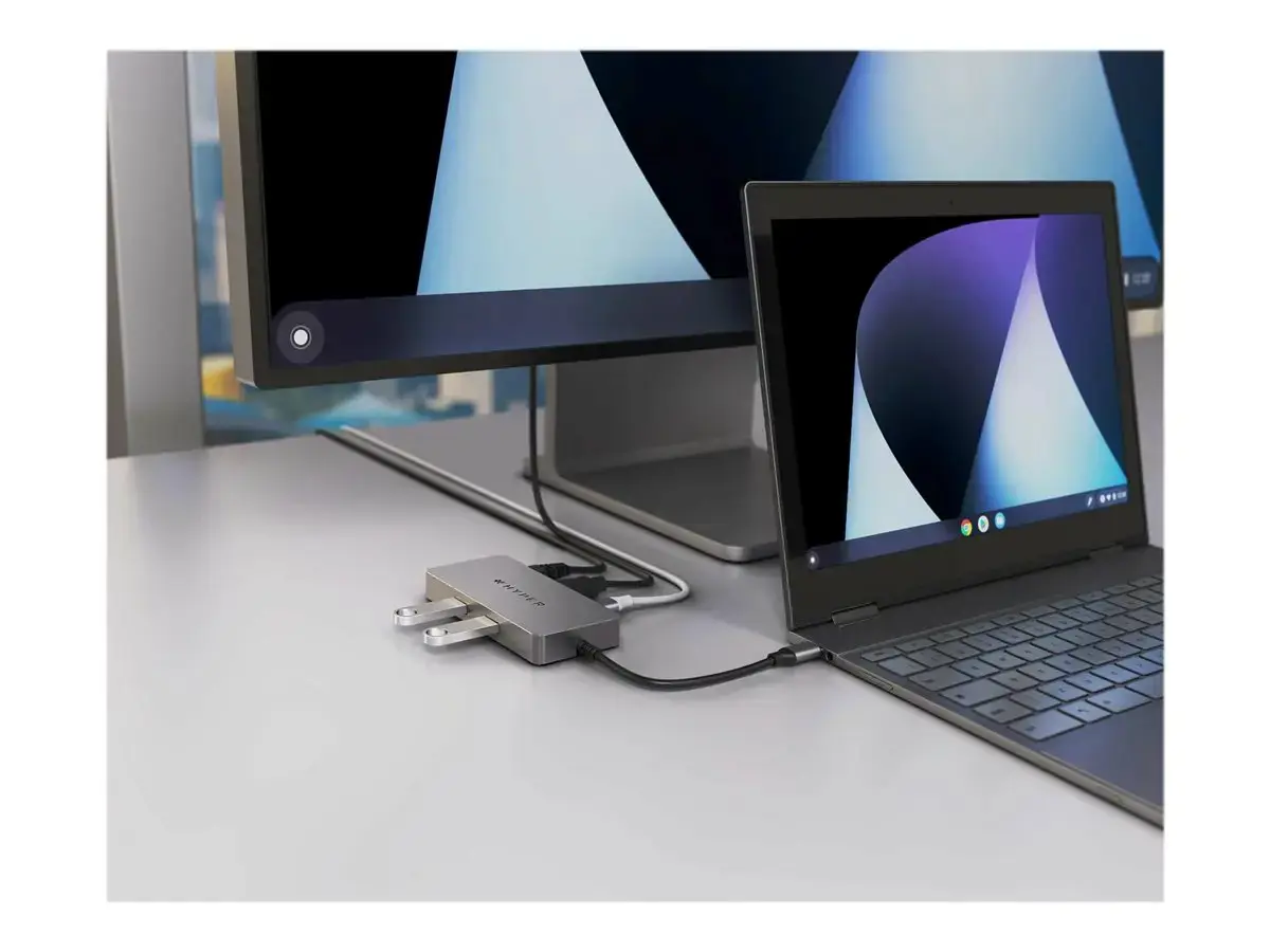 USB šakotuvas Targus HDMB2 Silver