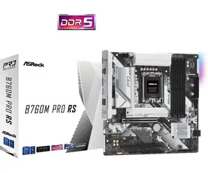 ASROCK B760M PRO RS LGA1700 mATX 4x DDR5 PCIe 5.0 x16 2.5G LAN