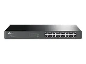 "TP-Link" 24 prievadų "Gigabit" tinklo komutatorius, nevaldomas, "Gigabit Ethernet" (10/100/1000), dvipusis duomenų perdavimas, montuojamas į stovą, 1U