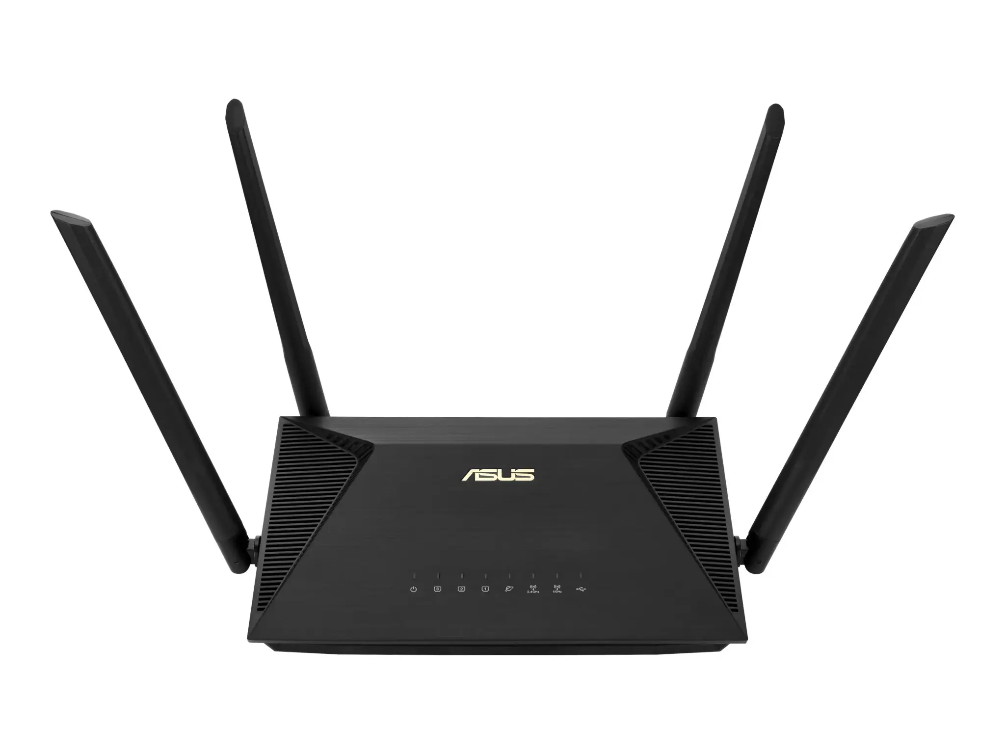 ASUS RT-AX53U, "Wi-Fi 6" (802.11ax), dviejų dažnių (2,4 GHz / 5 GHz), Ethernet LAN, 3G, juodas, stalinis maršrutizatorius
