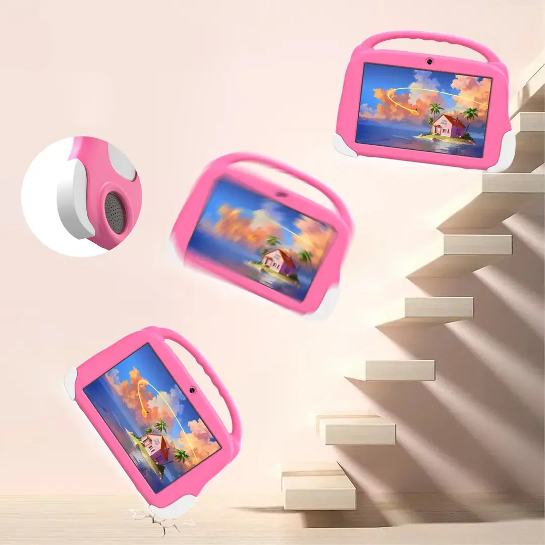 Planšetinis kompiuteris vaikamsTAB8 4G BLOW 4/64GB rožinės spalvos + dėklas