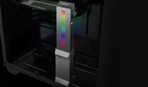 "DeepCool GH-01 A-RGB", "Full Tower", grafinės plokštės laikiklis, juodas, įvairiaspalvis, 5 V, 1,2 W