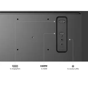 LG 29U511A-B, 73.7 cm (29"), 2560 x 1080 pixels, WFHD, LCD, 5 ms, Black