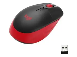 LOGITECH M190 Viso dydžio belaidė pelė - RED - EMEA