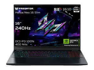 Nešiojamas kompiuteris Acer Predator Helios Neo 16S AI PHN16S-71-7556, 255HX, 1000 GB, 16 Coliai, Windows 11 Home