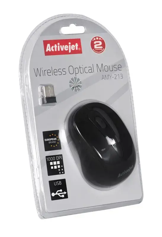 "Activejet AMY-213" belaidė optinė USB pelė