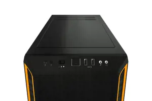BE QUIET PURE BASE 600 Window Orange Midi bokštas su apžvalgos langu